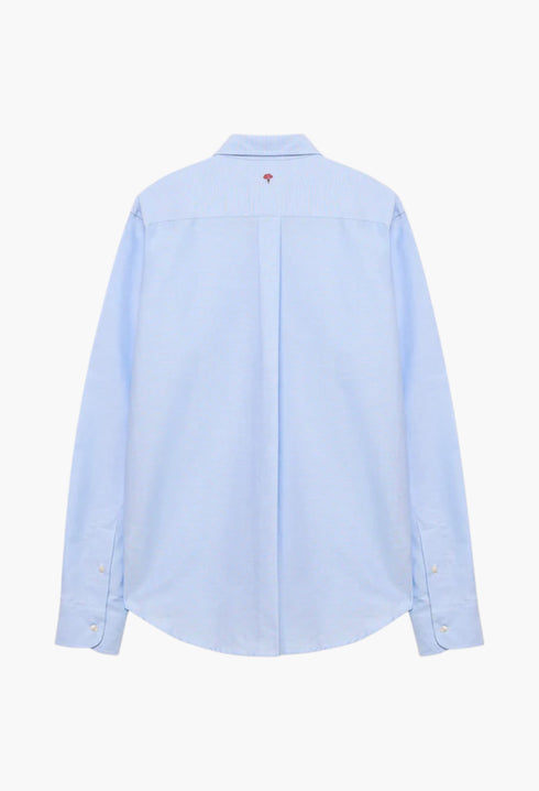 Pocket Shirt - Oxford Blue - GLAM MODA